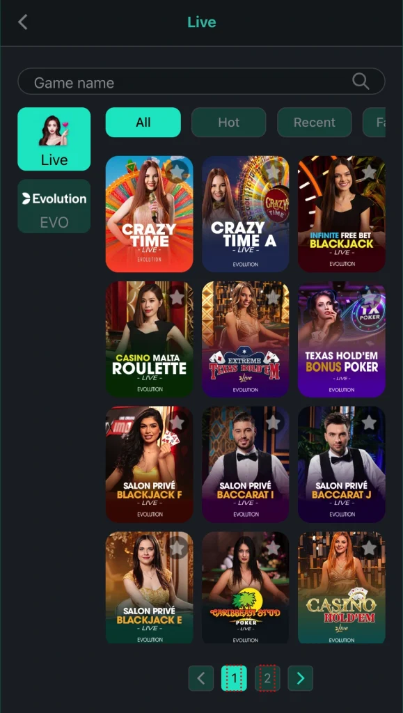 pk116 live games